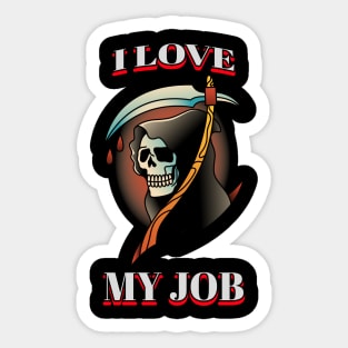 Grim Reaper Sticker